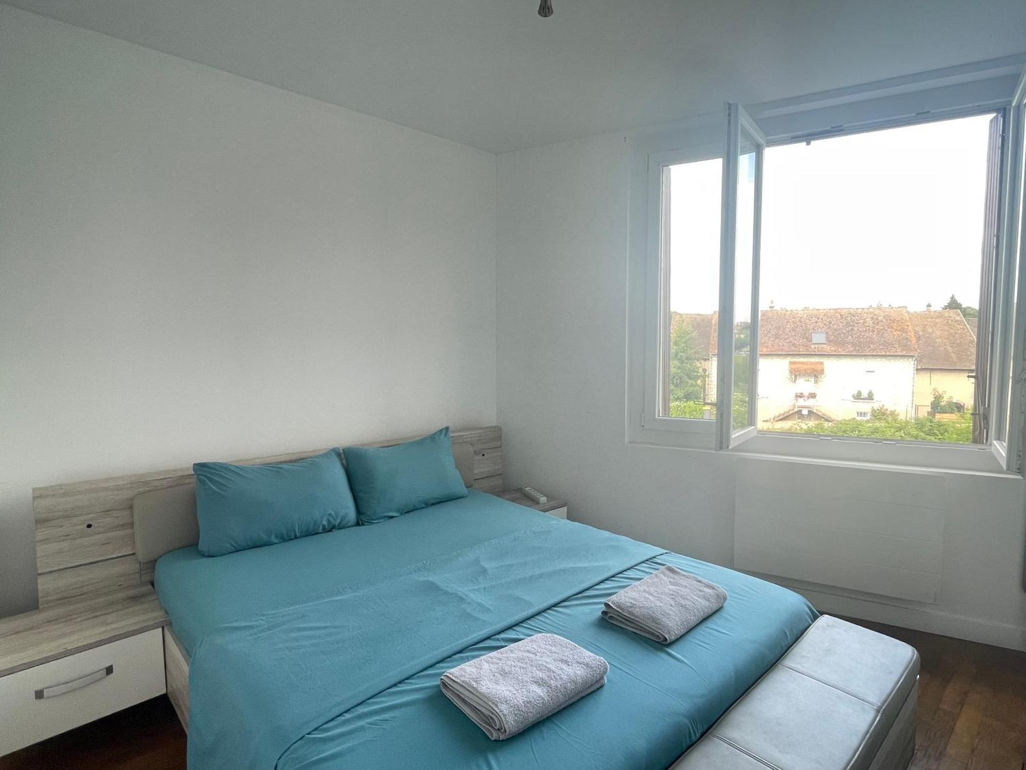 Grand T2 Renove - Bord Du Canal - Commerces A Pied Moret-sur-Loing Eksteriør billede